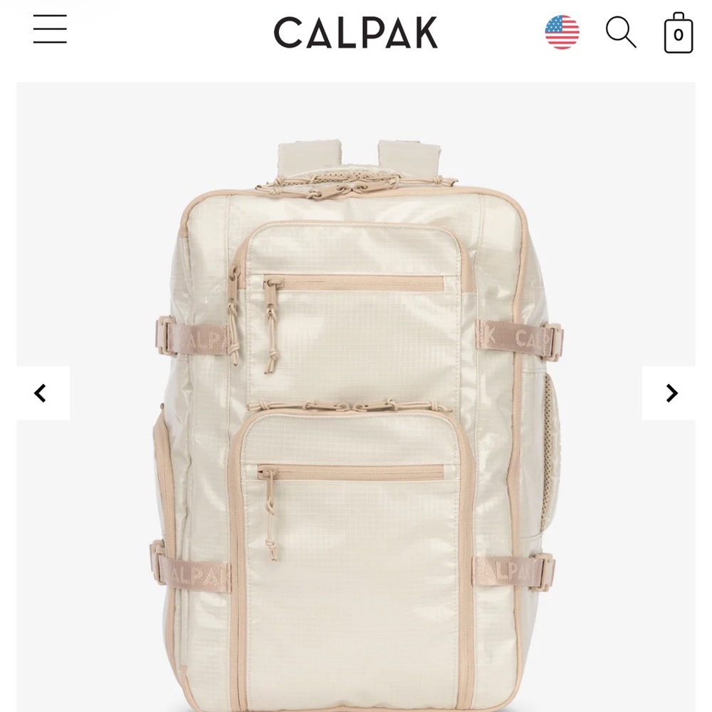 Terra 26L Laptop Duffel Backpack in White Sands